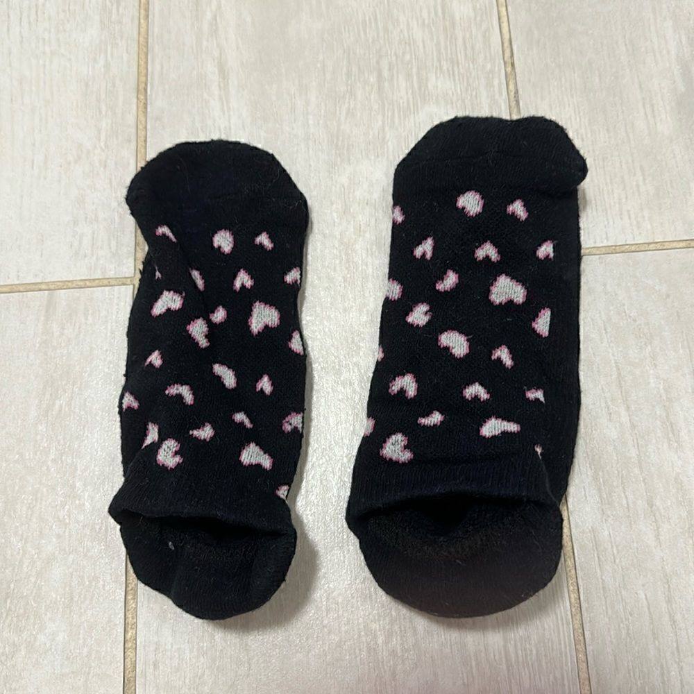 Great soles grip socks heart OS